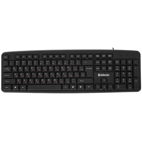 Купить Клавиатура проводная Defender Astra HB-588 [45588]  9908240. Характеристики, отзывы и цены в Донецке