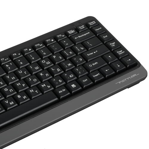 Купить Клавиатура+мышь беспроводная   A4Tech Fstyler FG1110 серый  5421450. Характеристики, отзывы и цены в Донецке