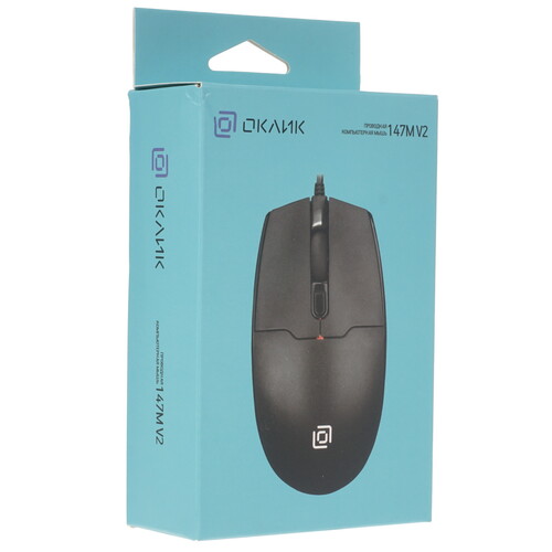 Купить Мышь проводная Oklick 147M V2  5027055. Характеристики, отзывы и цены в Донецке