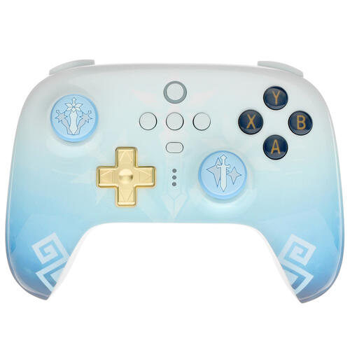 Купить Геймпад беспроводной/проводной 8BitDo Ultimate 2.4G (Genshin Impact) голубой  5435391. Характеристики, отзывы и цены в Донецке
