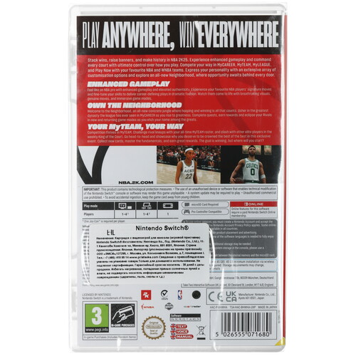 Купить Игра NBA 2K25 (Switch)  5488186. Характеристики, отзывы и цены в Донецке