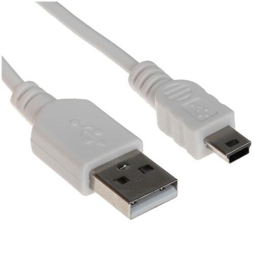 Купить Кабель круглый REXANT mini USB - USB 2.0 Type-A белый 1.8 м  5479569. Характеристики, отзывы и цены в Донецке