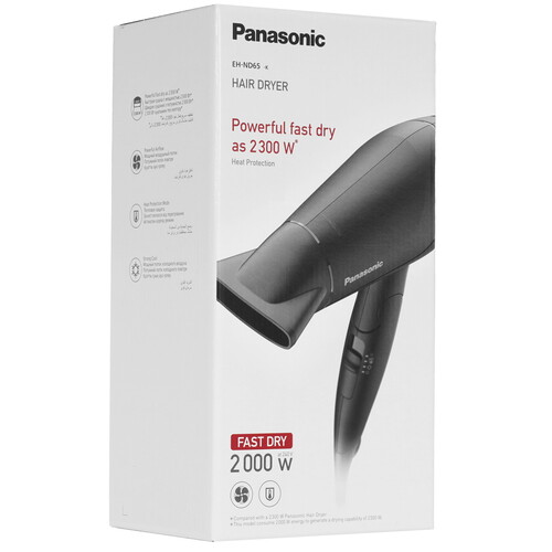 Купить Фен Panasonic EH-ND65-K615 черный  9283812. Характеристики, отзывы и цены в Донецке