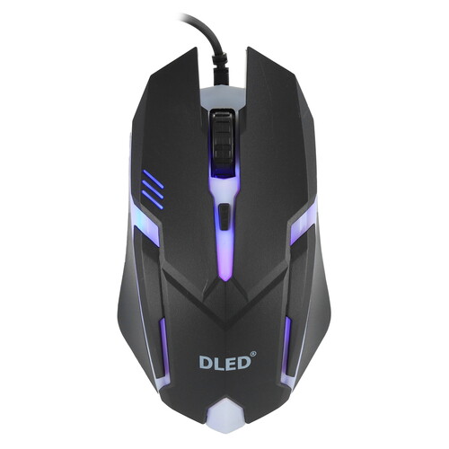 Купить Мышь проводная DLED SW-GM1103 [10621] черный  9174998. Характеристики, отзывы и цены в Донецке