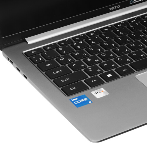 Купить 14" Ноутбук Tecno MegaBook T14RA Air серый  5636381. Характеристики, отзывы и цены в Донецке