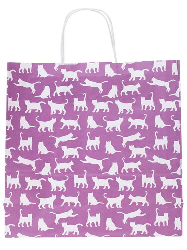 Купить Пакет подарочный Сима-Лэнд Белые коты  1040578. Характеристики, отзывы и цены в Донецке