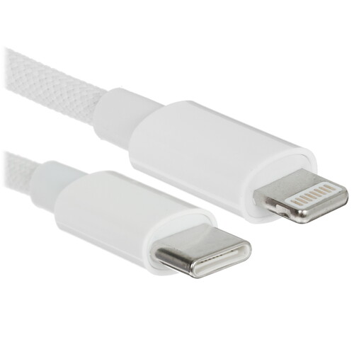 Купить Кабель круглый DEXP Lightning 8-pin - USB Type-C белый 1.8 м  9258658. Характеристики, отзывы и цены в Донецке
