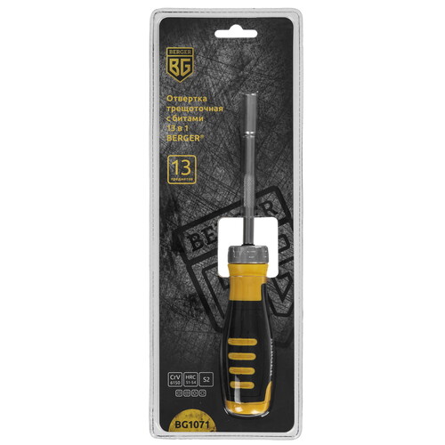 Купить Отвертка BERGER BG1071  1250955. Характеристики, отзывы и цены в Донецке