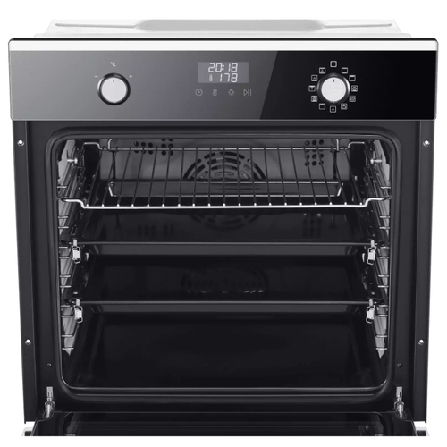 Купить Электрический духовой шкаф HAIER HOX-P11CGBG серый  9296796. Характеристики, отзывы и цены в Донецке