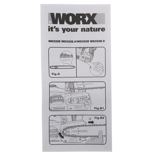 Купить Аккумуляторная цепная пила Worx WG322E.9  шина - 25 см (10") Без ЗУ, Без АКБ  8143088. Характеристики, отзывы и цены в Донецке