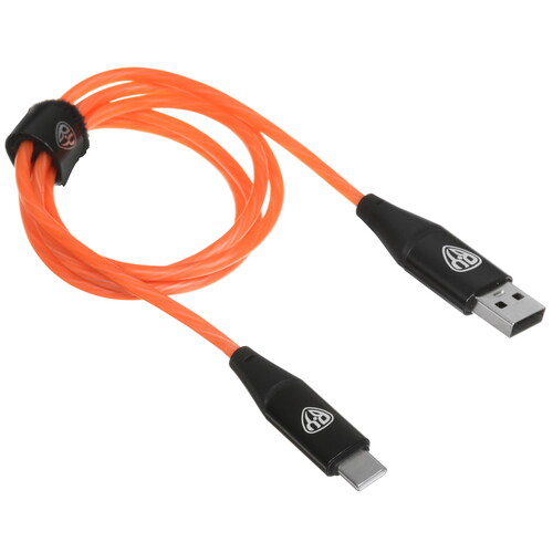 Купить Кабель круглый BY USB Type-C - USB 2.0 Type-A оранжевый 1 м  5482264. Характеристики, отзывы и цены в Донецке