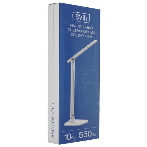 Купить Настольный светильник SVih HC-7073W белый  9241558. Характеристики, отзывы и цены в Донецке