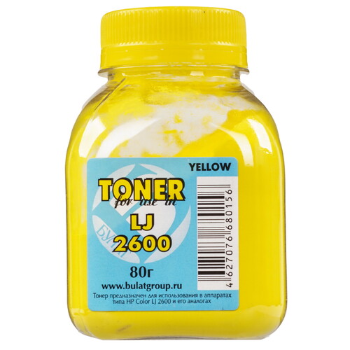 Купить Тонер Булат BAHPLJ2600110 желтый  5600746. Характеристики, отзывы и цены в Донецке