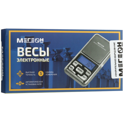 Купить Точные весы МЕГЕОН 50501 серебристый  9070285. Характеристики, отзывы и цены в Донецке