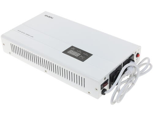 Купить Стабилизатор напряжения SVEN AVR SLIM-2000 LCD  1096250. Характеристики, отзывы и цены в Донецке