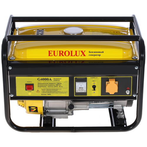 Купить Электрогенератор   бензиновый Eurolux G4000A  1173189. Характеристики, отзывы и цены в Донецке