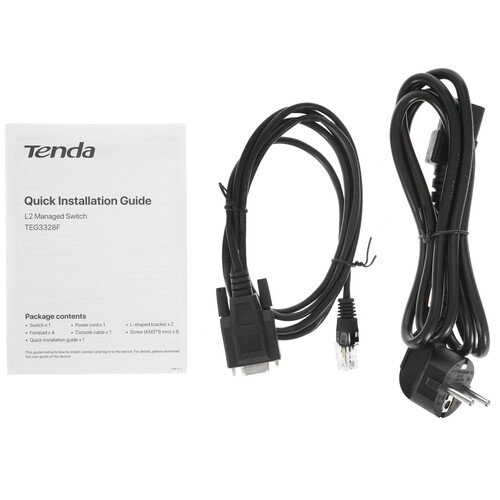 Купить Коммутатор Tenda TEG3328F  5352004. Характеристики, отзывы и цены в Донецке