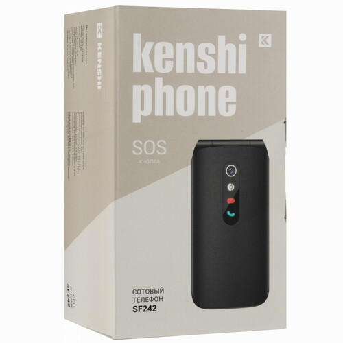 Купить Сотовый телефон KENSHI SF242 черный  9087753. Характеристики, отзывы и цены в Донецке