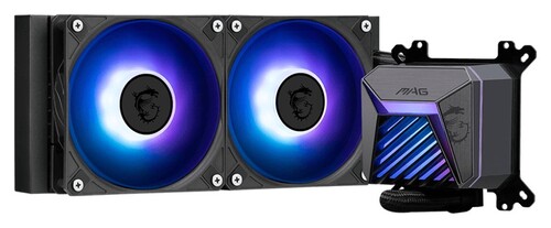 Купить Система охлаждения MSI MAG CORELIQUID A15 240 черная  5621741. Характеристики, отзывы и цены в Донецке