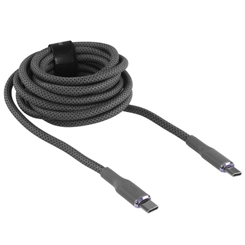 Купить Кабель круглый Romoss USB Type-C - USB Type-C серый 2 м  9255489. Характеристики, отзывы и цены в Донецке