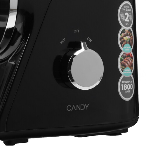 Купить Мясорубка электрическая Candy CG-102 черный  5610230. Характеристики, отзывы и цены в Донецке