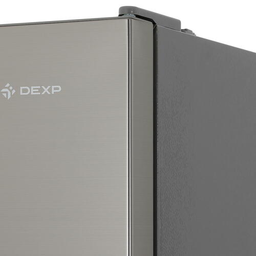 Купить Холодильник с морозильником   DEXP T4-21AMG серебристый  5098862. Характеристики, отзывы и цены в Донецке