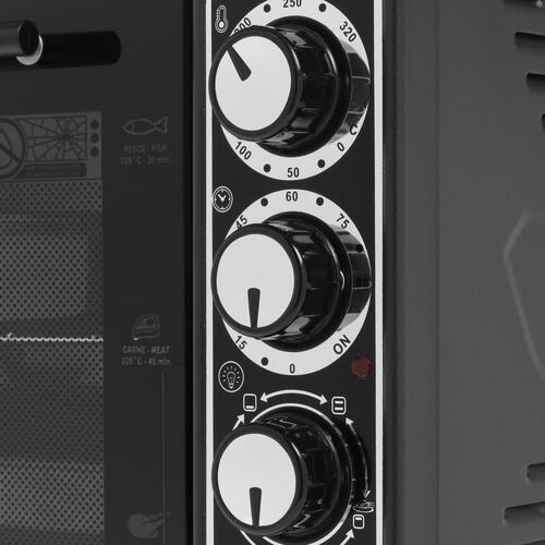 Купить Мини-печь Kraft KF-MO 3804 RKBL черный  8108446. Характеристики, отзывы и цены в Донецке