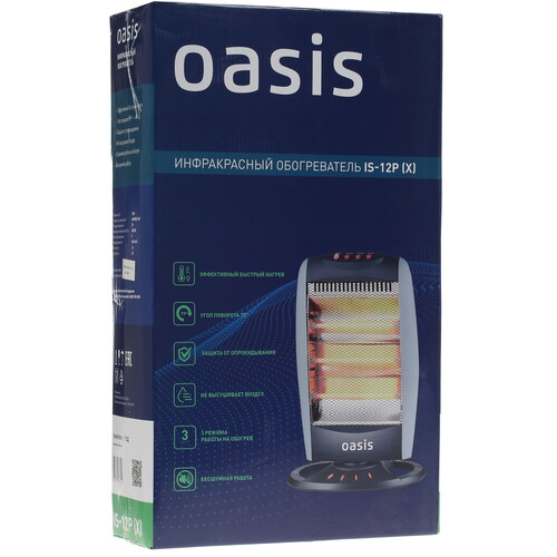 Купить Инфракрасный обогреватель Oasis IS-12P  8194514. Характеристики, отзывы и цены в Донецке