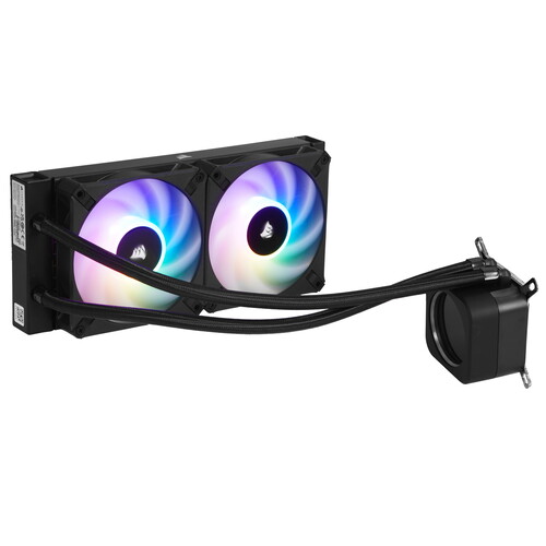 Купить Система охлаждения Corsair iCUE H100i ELITE LCD XT черная  5625938. Характеристики, отзывы и цены в Донецке