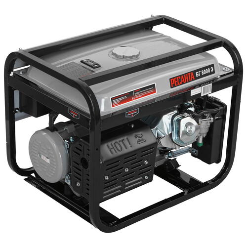 Купить Электрогенератор   бензиновый Ресанта БГ 8000 Э  8160749. Характеристики, отзывы и цены в Донецке