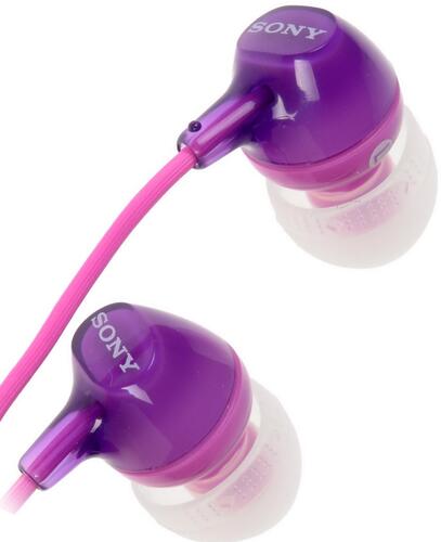 Купить Проводные наушники Sony MDR-EX15APV фиолетовый  0198725. Характеристики, отзывы и цены в Донецке
