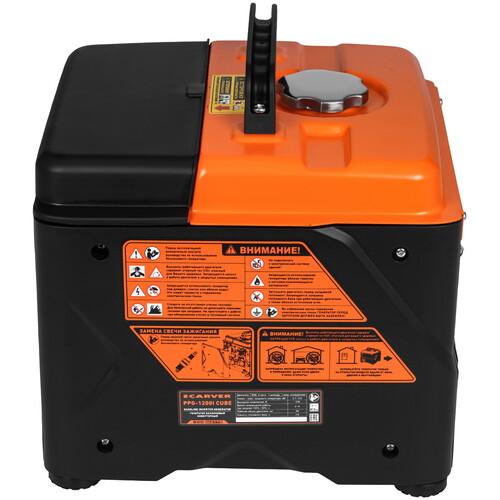 Купить Электрогенератор   бензиновый Carver PPG-1200I CUBE  9301545. Характеристики, отзывы и цены в Донецке