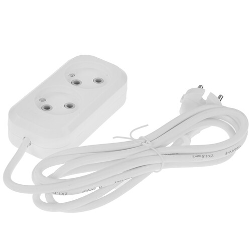 Купить Удлинитель Smartbuy SBE-10-2-02-N белый  9192889. Характеристики, отзывы и цены в Донецке