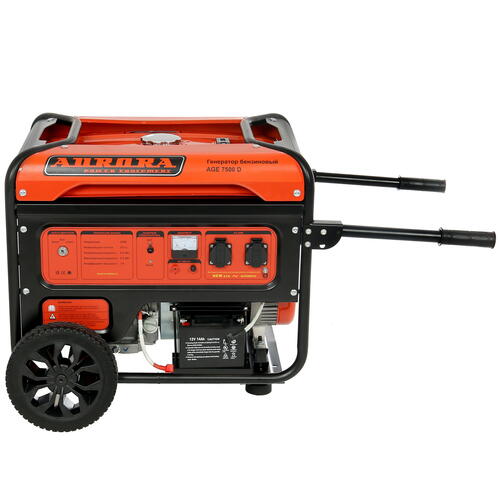 Купить Электрогенератор   бензиновый Aurora AGE 7500 D  1103028. Характеристики, отзывы и цены в Донецке