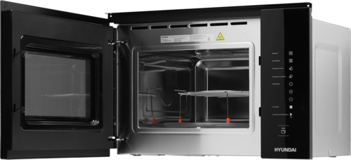 Купить Встраиваемая микроволновая печь Hyundai HBW 2560 BG черный  9281387. Характеристики, отзывы и цены в Донецке