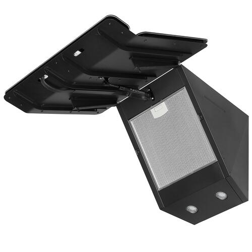 Купить Вытяжка наклонная KRONA SATURN 600 DN BLACK 4S черный/черный  9046665. Характеристики, отзывы и цены в Донецке