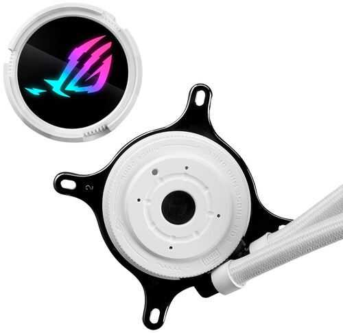 Купить Система охлаждения ASUS ROG Strix LC III 360 ARGB  белая  5615984. Характеристики, отзывы и цены в Донецке