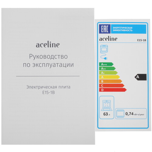 Купить Электрическая плита Aceline E15-1B черный  9107074. Характеристики, отзывы и цены в Донецке