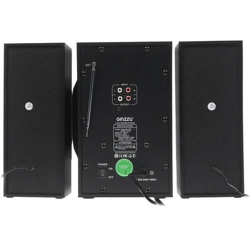 Купить Колонки Ginzzu GM-415 черный  1364084. Характеристики, отзывы и цены в Донецке