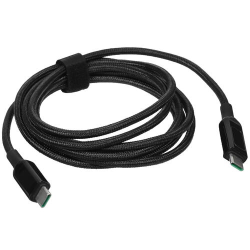 Купить Кабель круглый ACEFAST USB Type-C - USB Type-C черный 2 м  5415437. Характеристики, отзывы и цены в Донецке