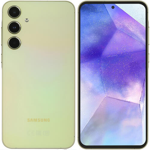 Купить 6.6" Смартфон Samsung Galaxy A55 256 ГБ желтый  5462495. Характеристики, отзывы и цены в Донецке