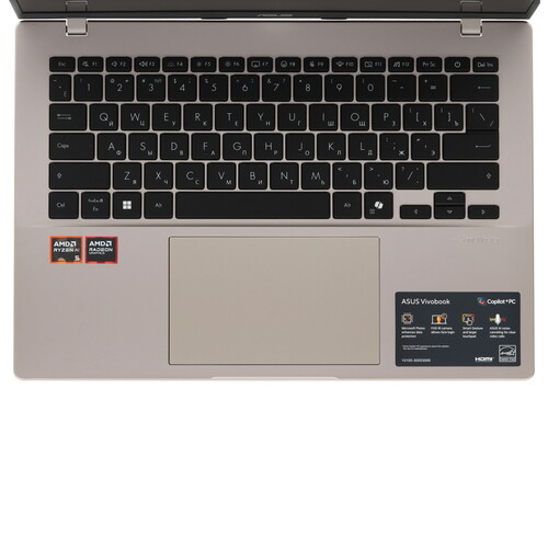 Купить 14" Ноутбук ASUS Vivobook 14 M1407KA-LY126 золотистый  5634607. Характеристики, отзывы и цены в Донецке