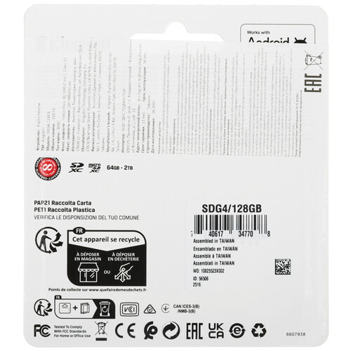 Купить Карта памяти Kingston Canvas Go! Plus SDXC 128 ГБ  5632484. Характеристики, отзывы и цены в Донецке