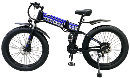 Купить Электровелосипед HIPER KEMONO KUMA BX695 синий  5605561. Характеристики, отзывы и цены в Донецке