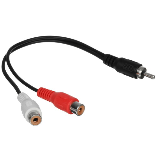 Купить Разветвитель   Telecom RCA - RCA x2 черный  5471368. Характеристики, отзывы и цены в Донецке