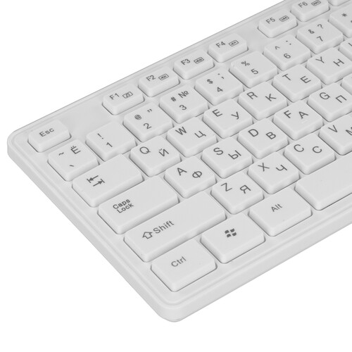 Купить Клавиатура+мышь беспроводная   Defender Auckland C-987 белый  9197224. Характеристики, отзывы и цены в Донецке