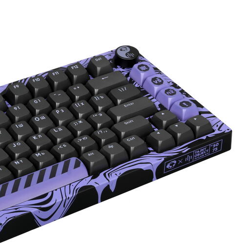 Купить Клавиатура проводная Дарк проджект x AKKO 5075S Purple [DP-KD-5075-GSP]  5462343. Характеристики, отзывы и цены в Донецке