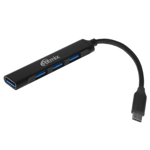 Купить USB-разветвитель Ritmix CR-4401  5037314. Характеристики, отзывы и цены в Донецке