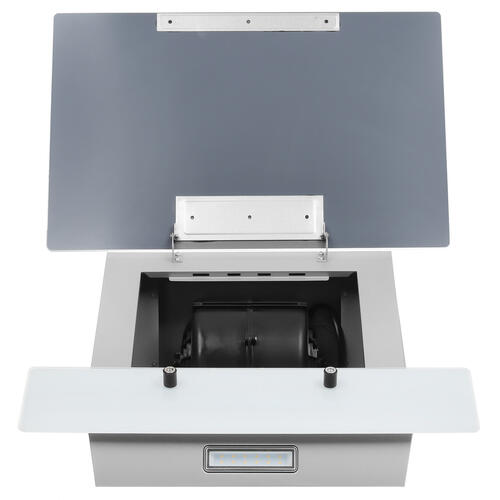 Купить Вытяжка наклонная Gorenje WHI649EXGW белый/белый  9073694. Характеристики, отзывы и цены в Донецке