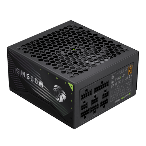 Купить Блок питания GAMEMAX GM-600B  черный  9380739. Характеристики, отзывы и цены в Донецке